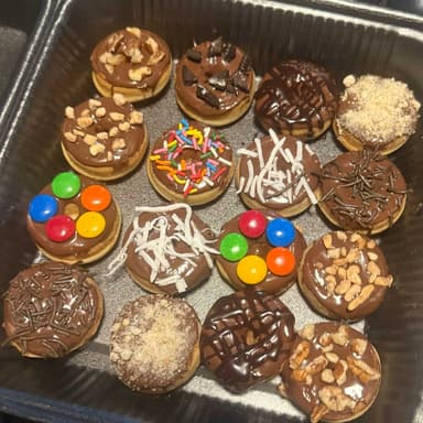 Donitas decoradas minis