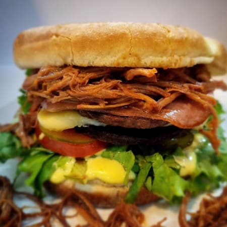 Hamburguesa Carne Mechada