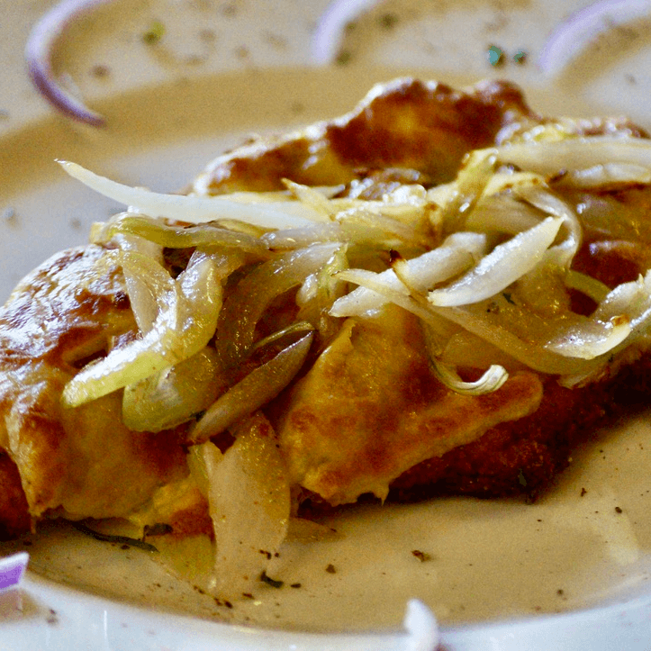 Milanesa Fugazzeta
