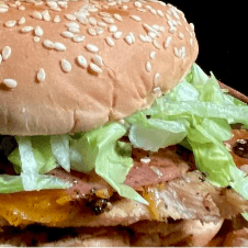 HAMBURGUESA POLLO