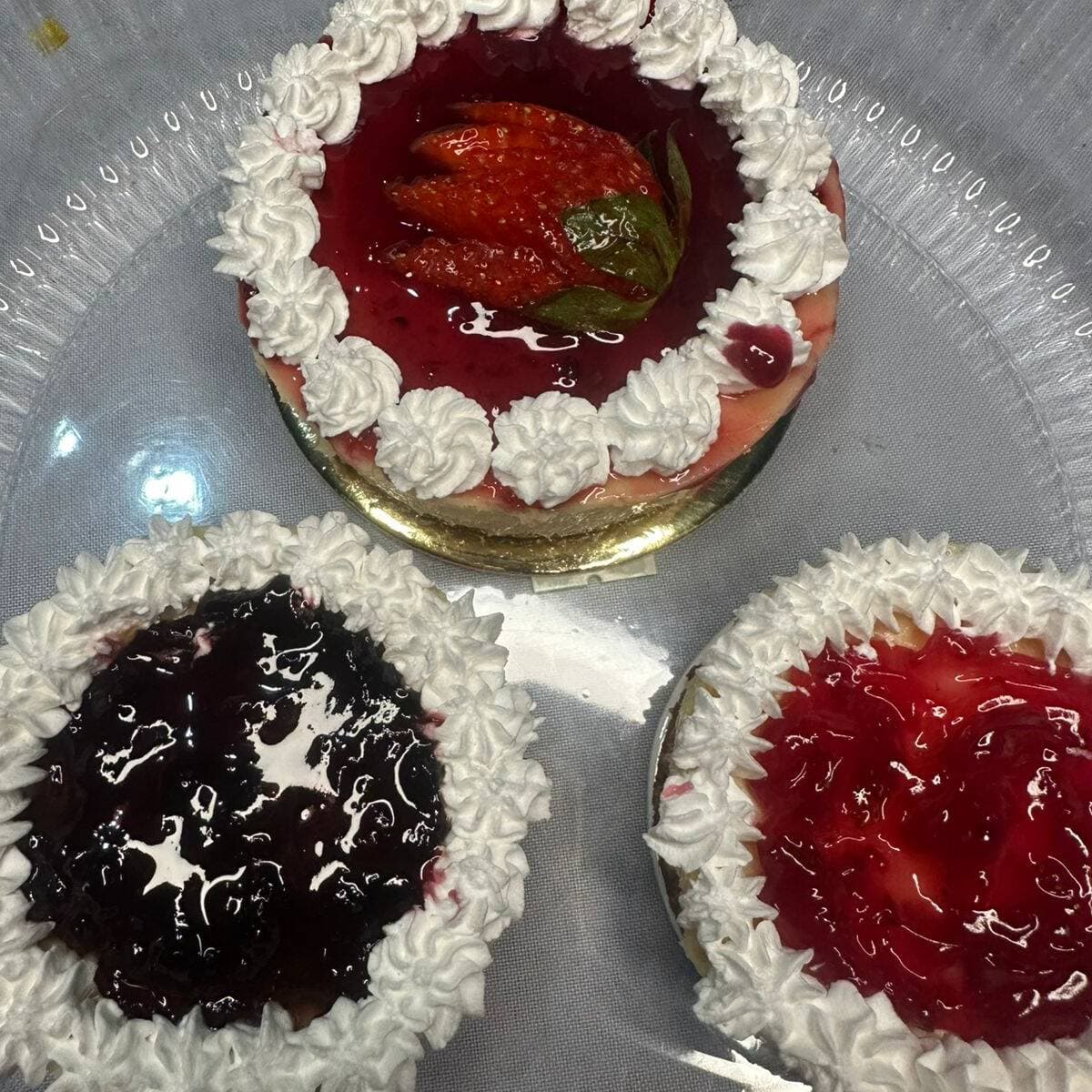 TRIO DE CHEESECAKE