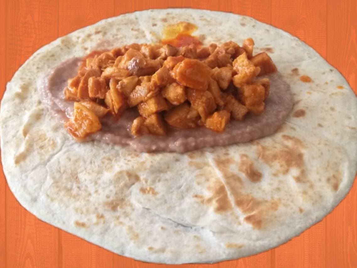 Burrito de Costilla en Verde