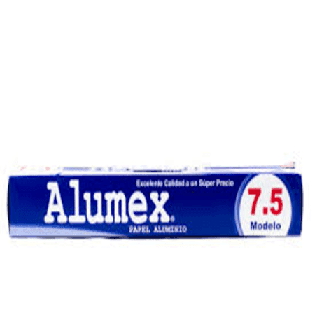 PAPEL ALUMINIO ALUMEX 7.5MM