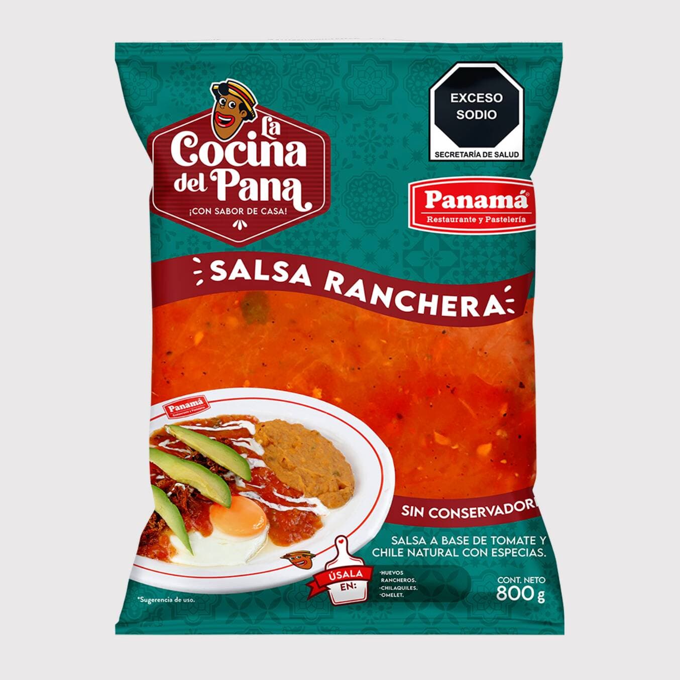 Salsa Ranchera PV 800 gr