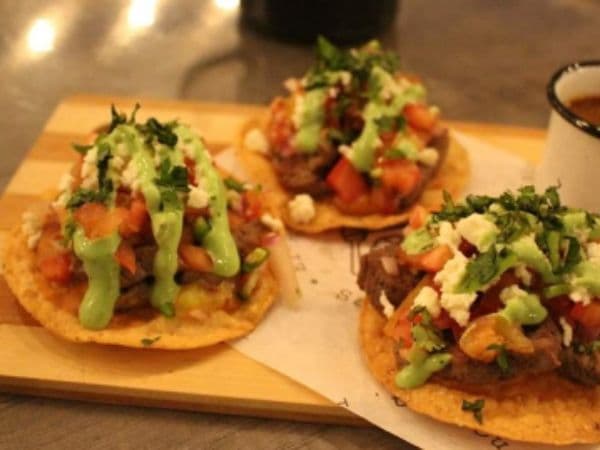 Tostadas de arrachera