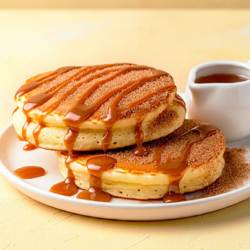 Pancakes de Churro
