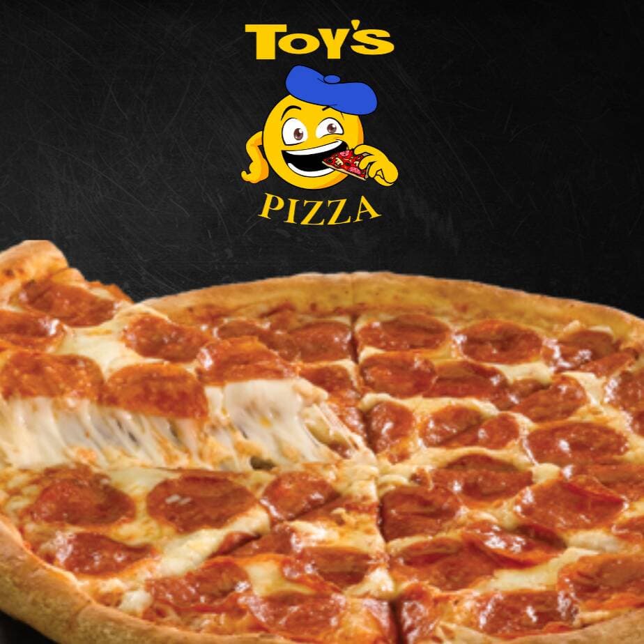 Pizza Extra de Pepperoni con jamón  12 Rebanadas