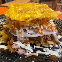 Patacón de Pollo