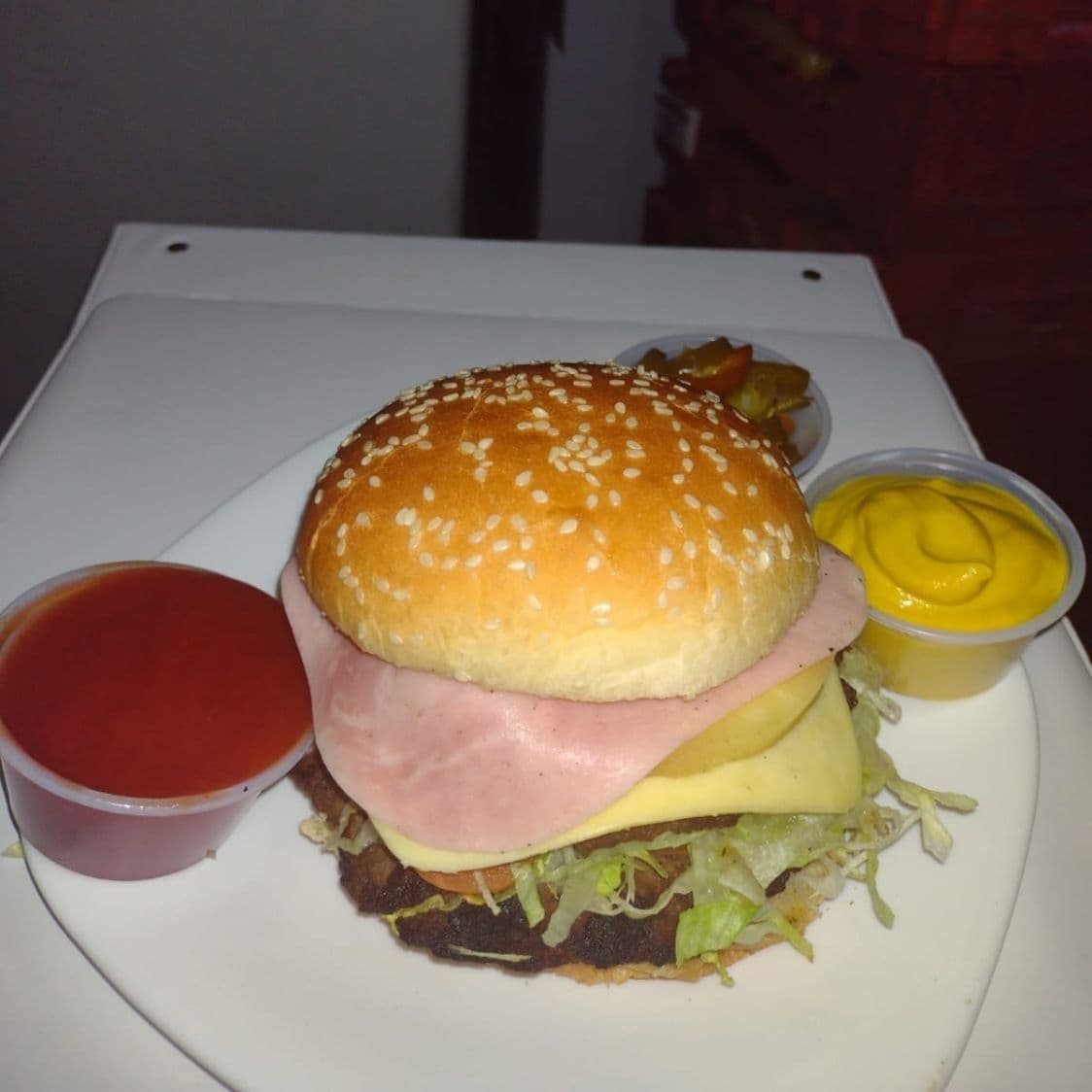 Hamburguesa Hawaiana