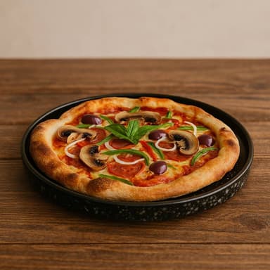 Pizza Española + Bebida 250 Ml