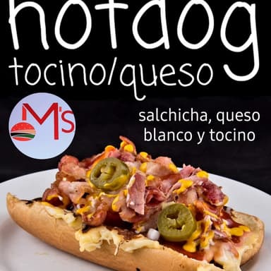 Hot Dog con Tocino