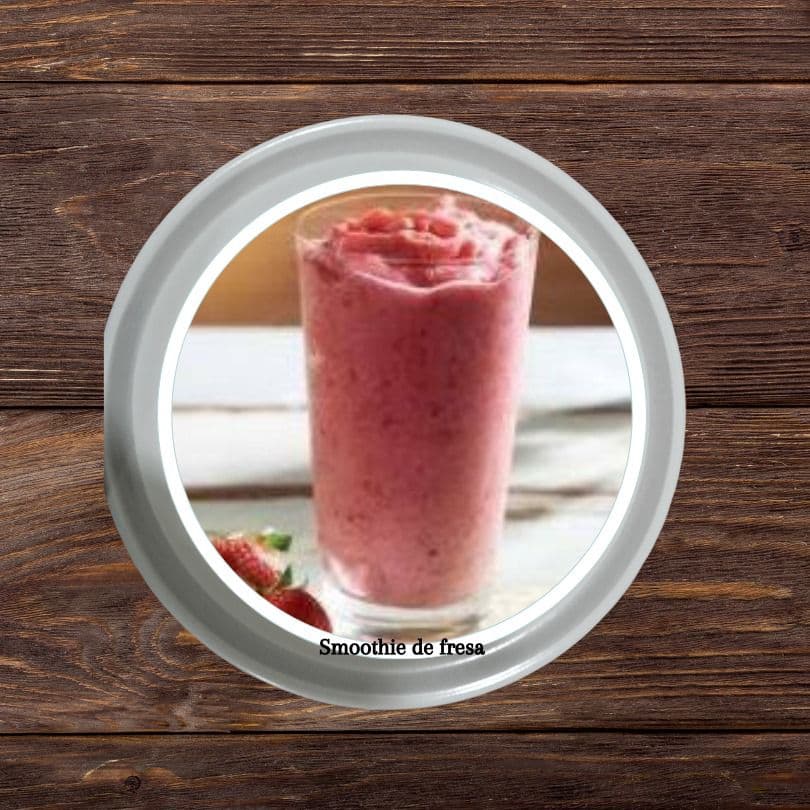 Frappe de Fresa de 16oz.