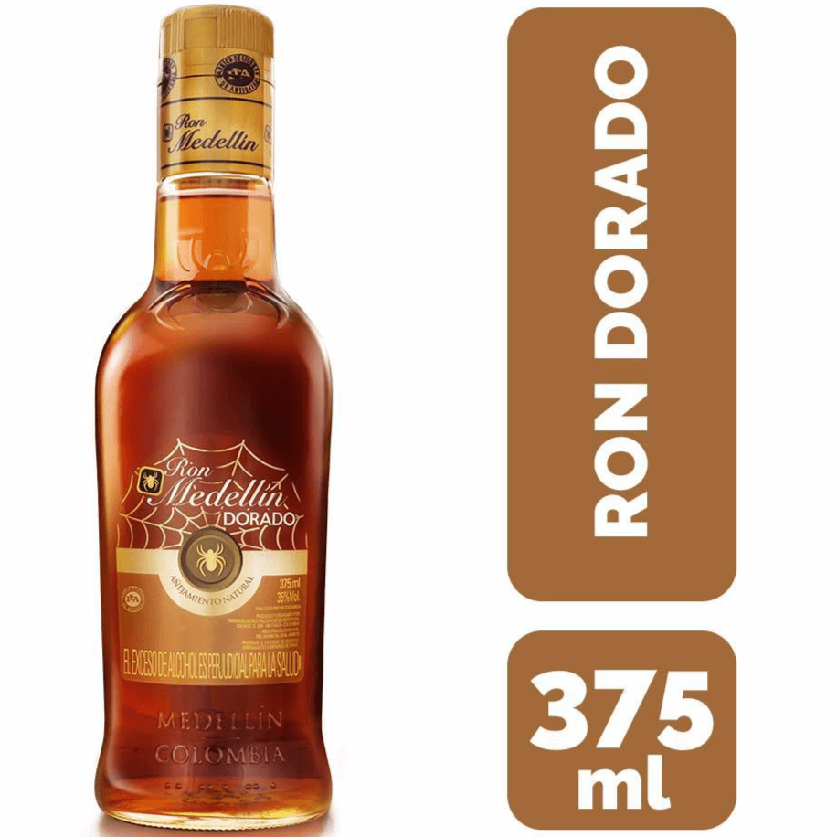 Ron Medellin Dorado 375ml