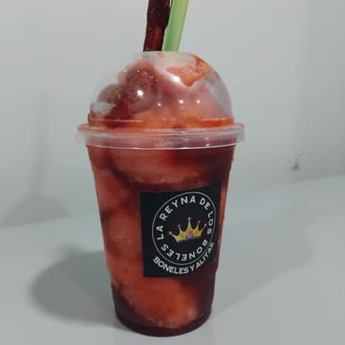 Chamoyada de fresa 16 onz