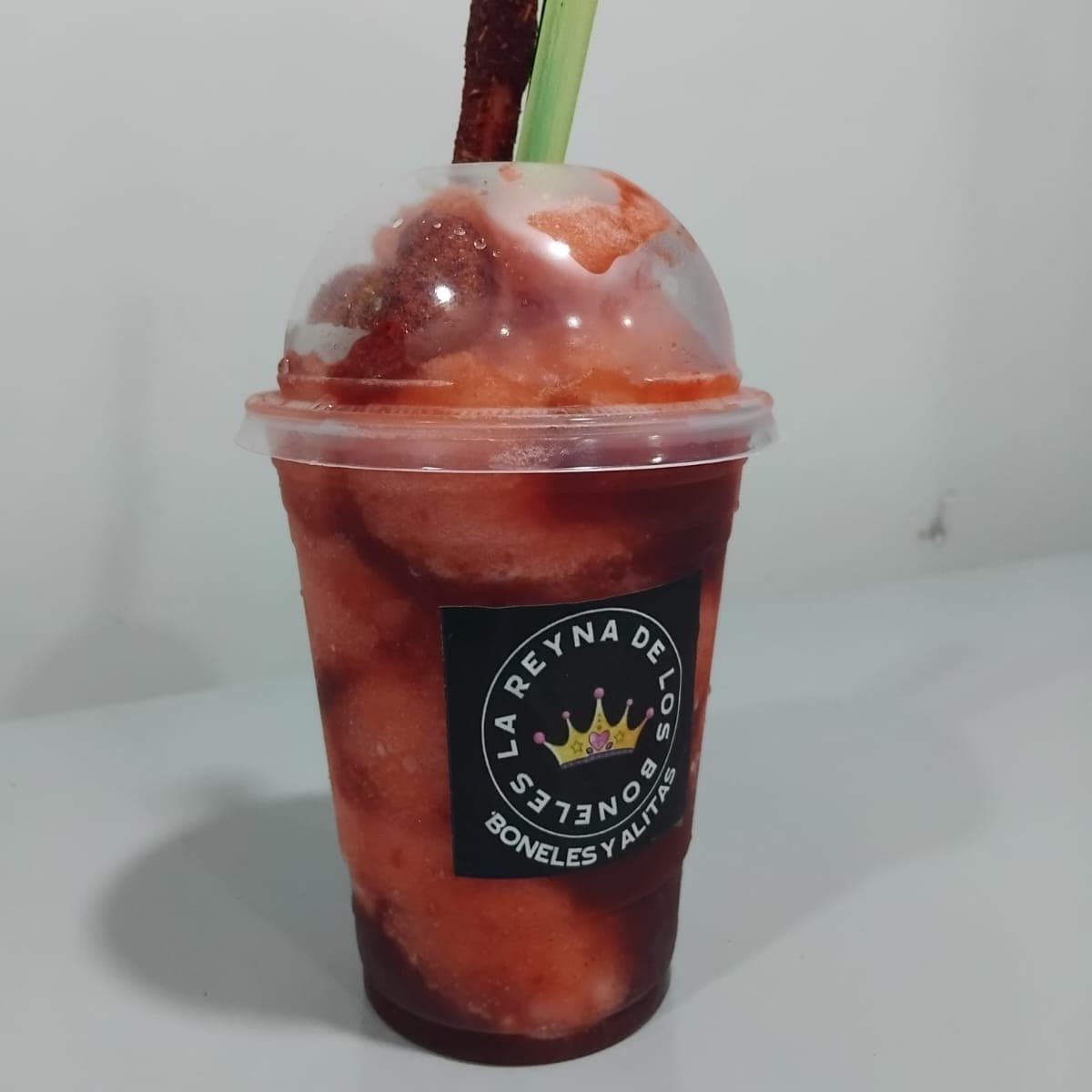 Chamoyada de fresa 16 onz