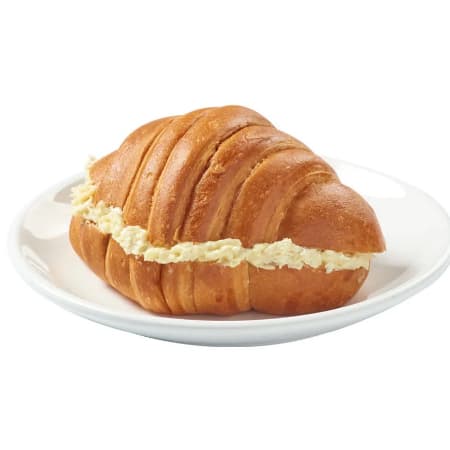 Croissant con Pollo Deshilachado
