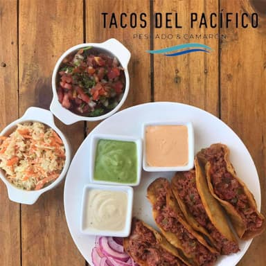 Taco Dorado de Marlín con Queso
