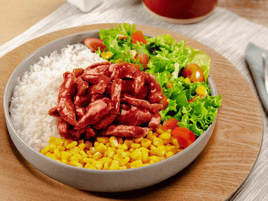 Pollo agridulce full proteína