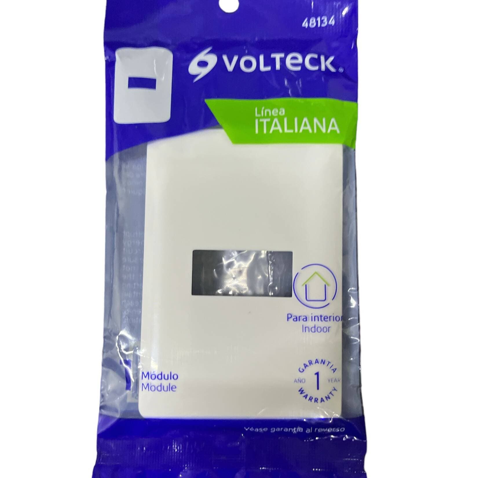 Placa 1 Ventana Volteck Italiana