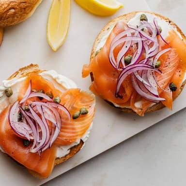 BAGEL DE SALMON AHUMADO