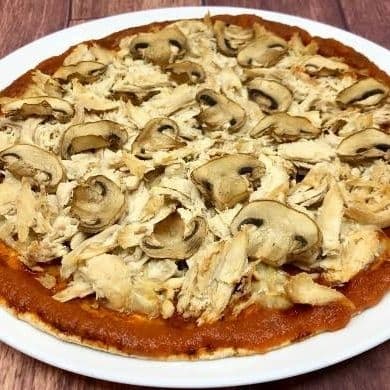 Pizza Mediana Champiñones