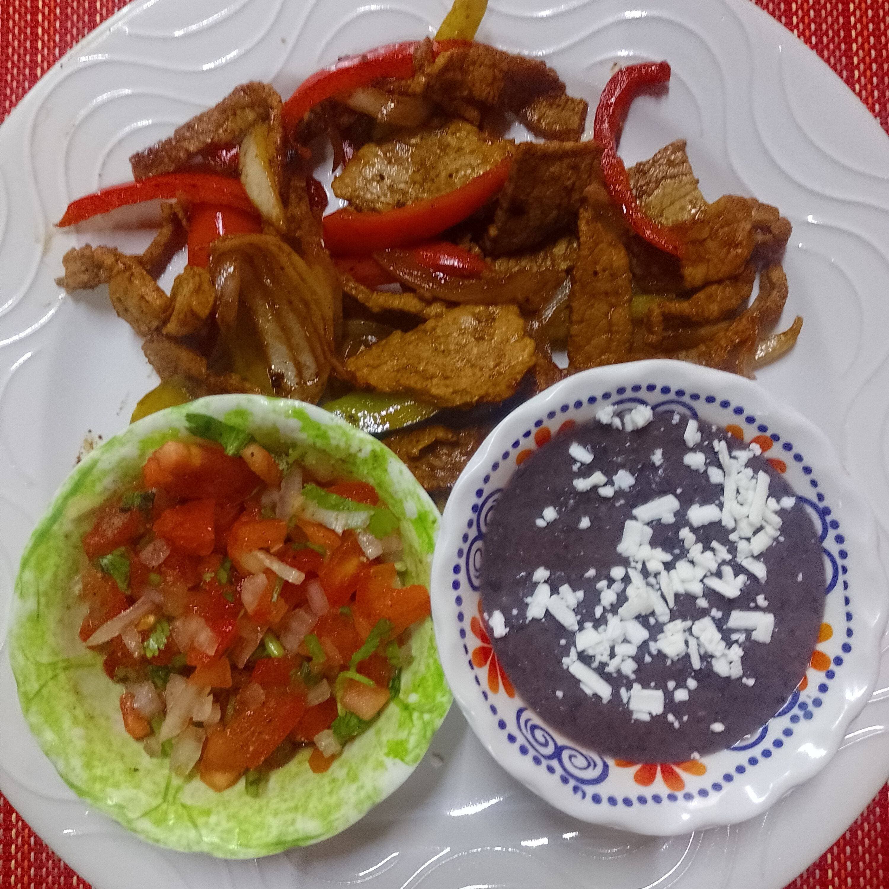 Fajitas de Pollo