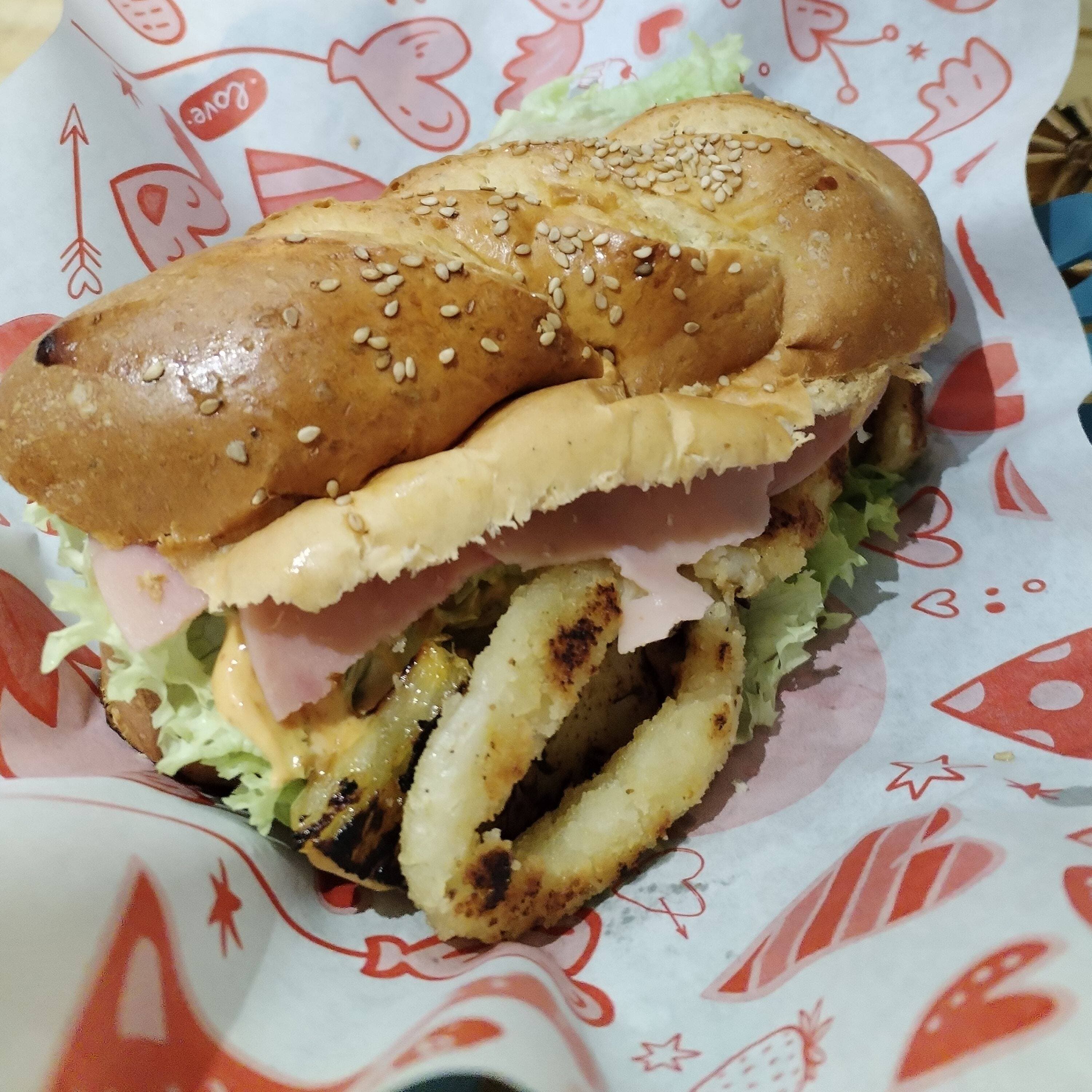 Scamander (hawaiana) con papas