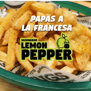 Papas a la Francesa Lemon Pepper.