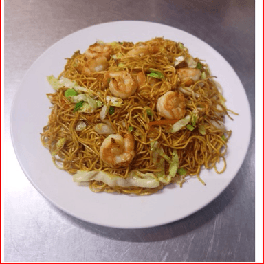 Chop Suey Seco con Camarones