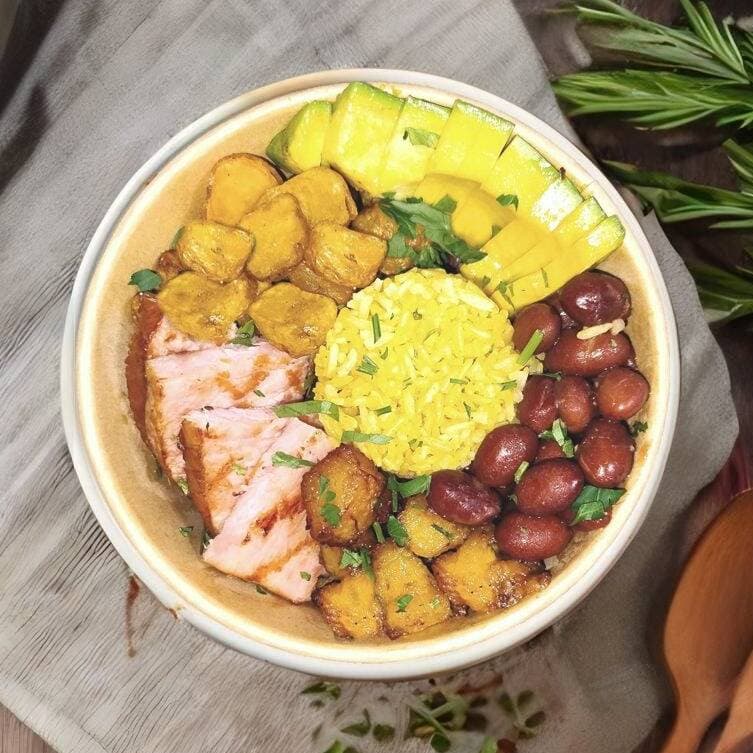 Tazon Cerdito Frijoles