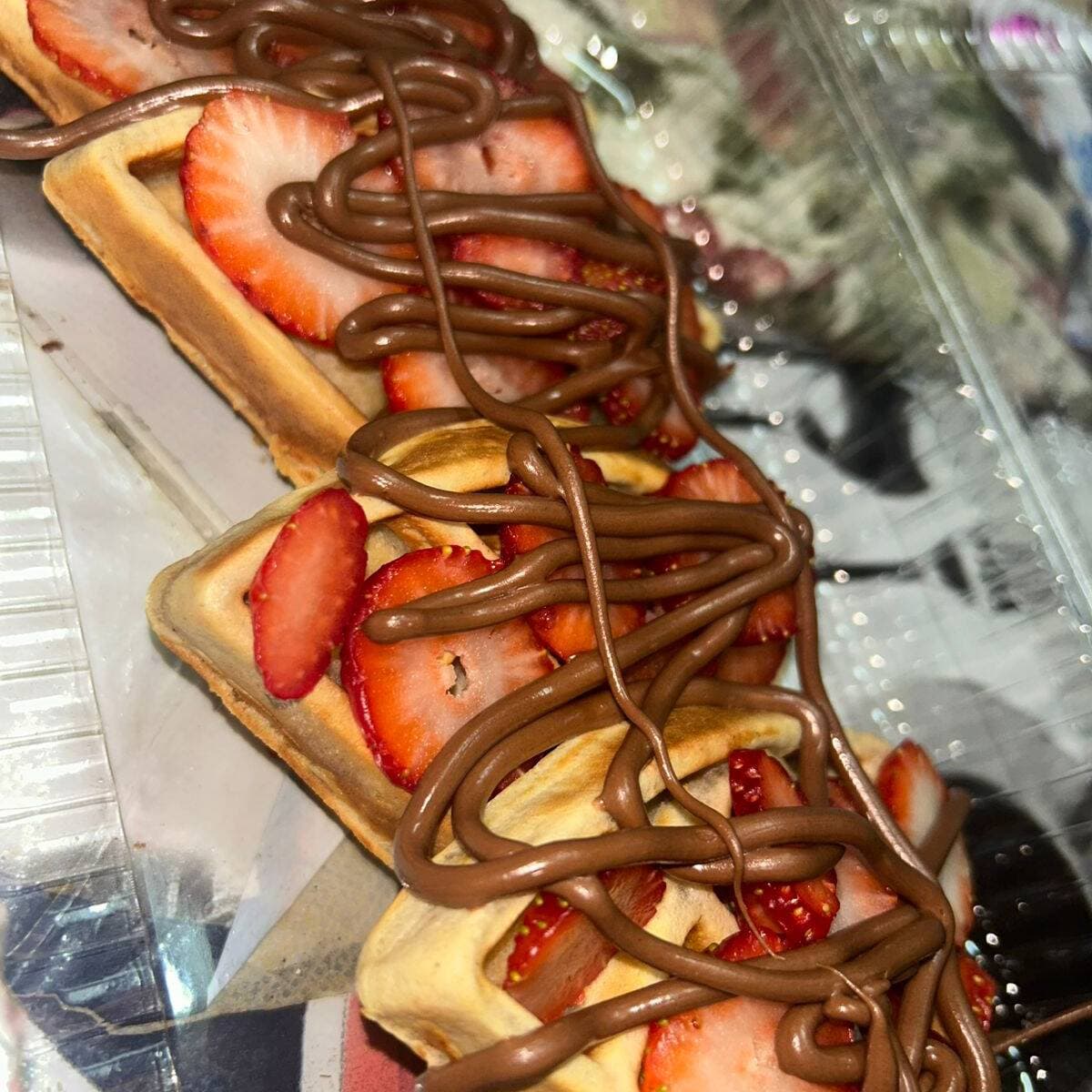 Waffle Fresa NUTELLA