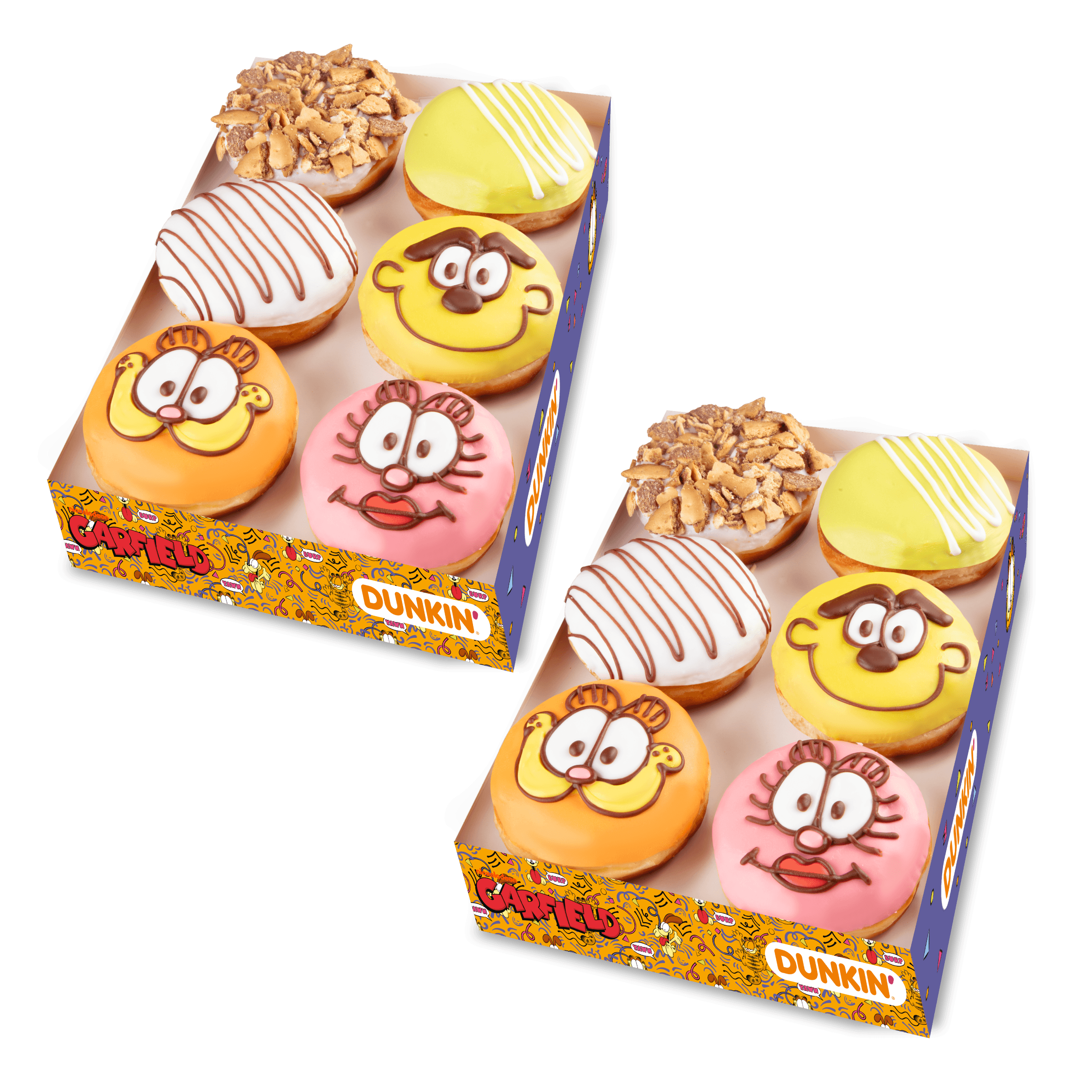 Donut x12 prem Garfield