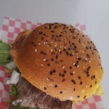 Hamburguesa de arrachera