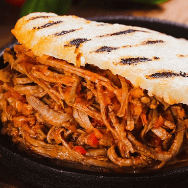Arepa + gaseosa