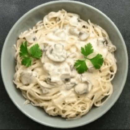 Pasta con Champiñones