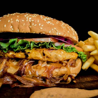 Hamburguesa Fire Chicken