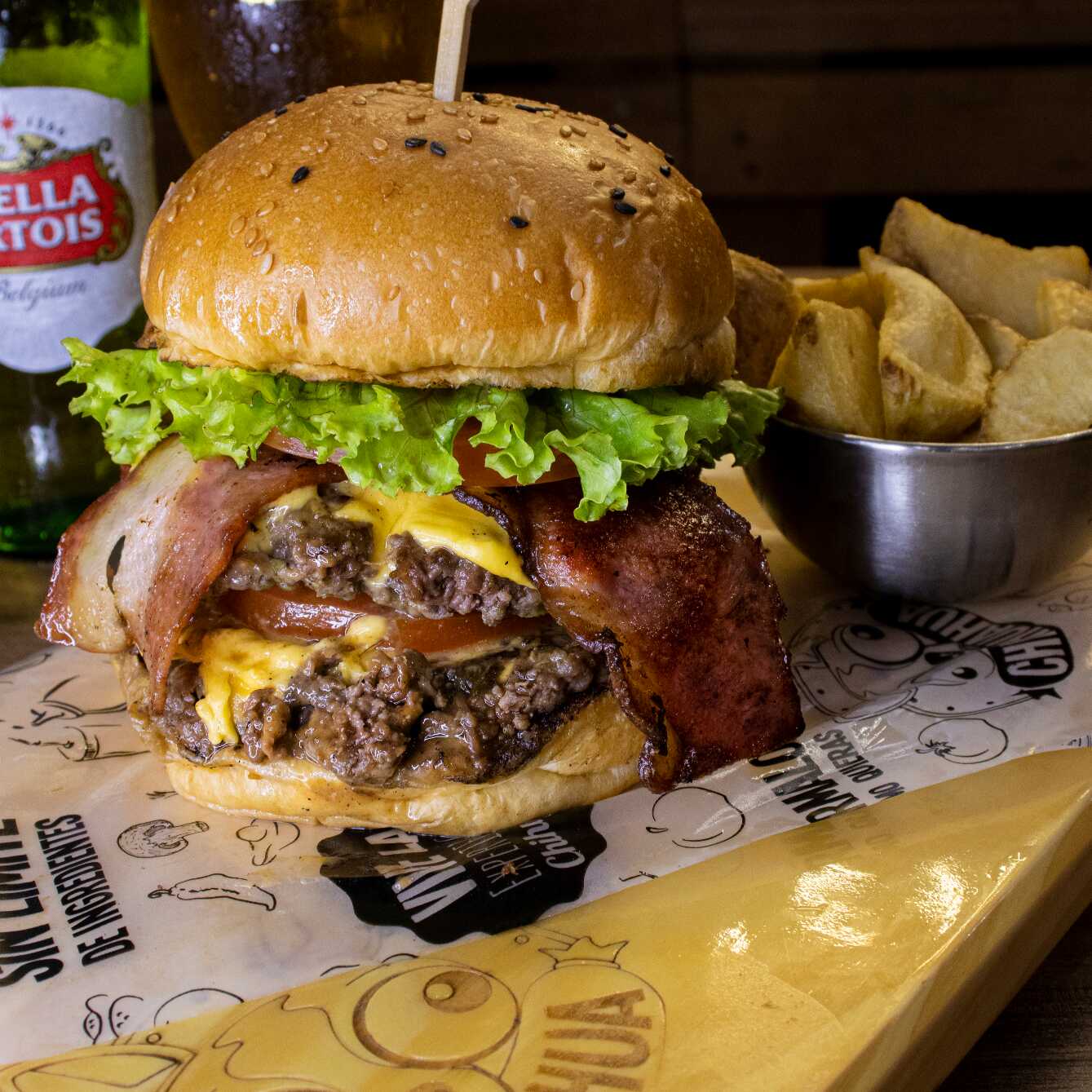 Hamburguesa Doble carne Premium