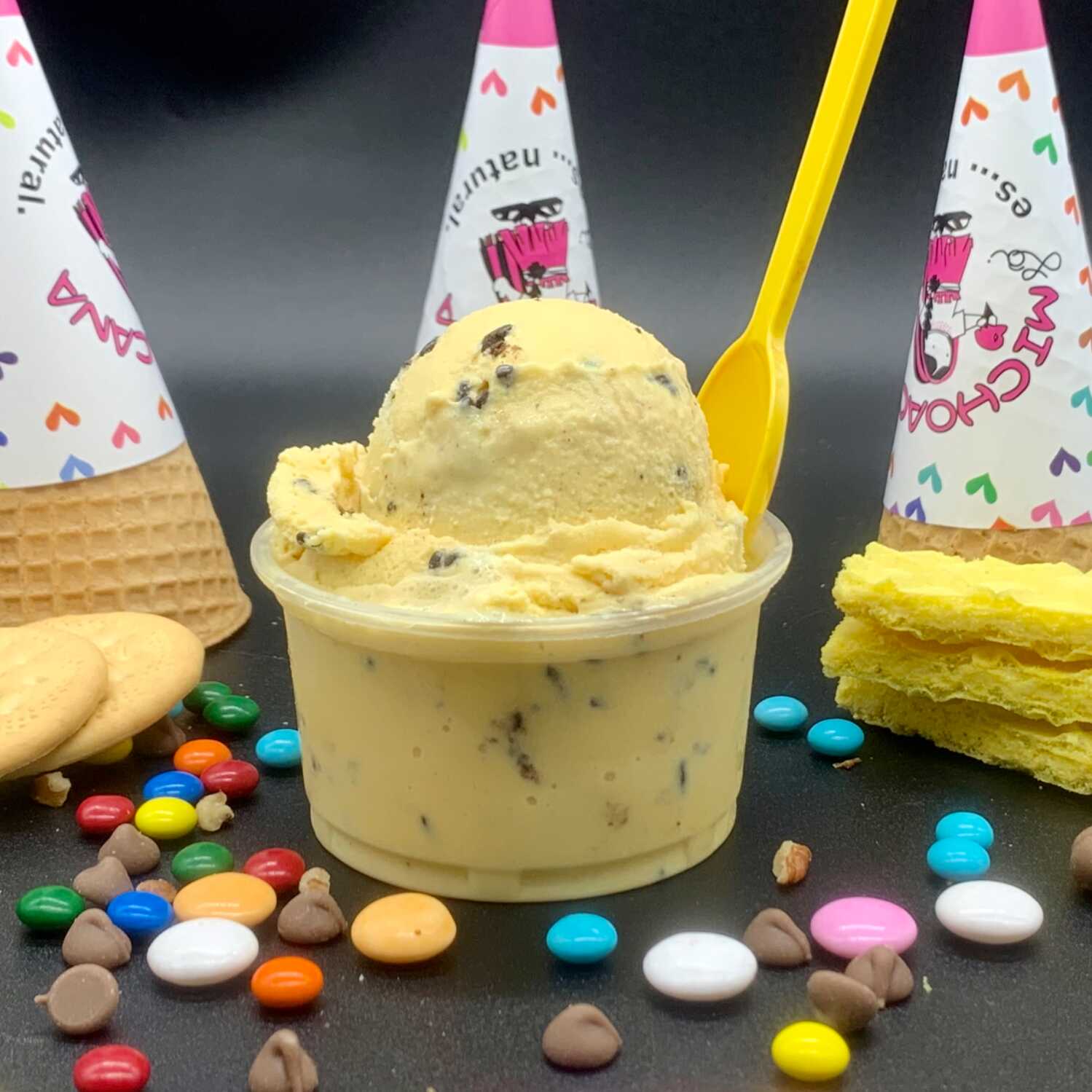 Helado en Vaso de Chocochips