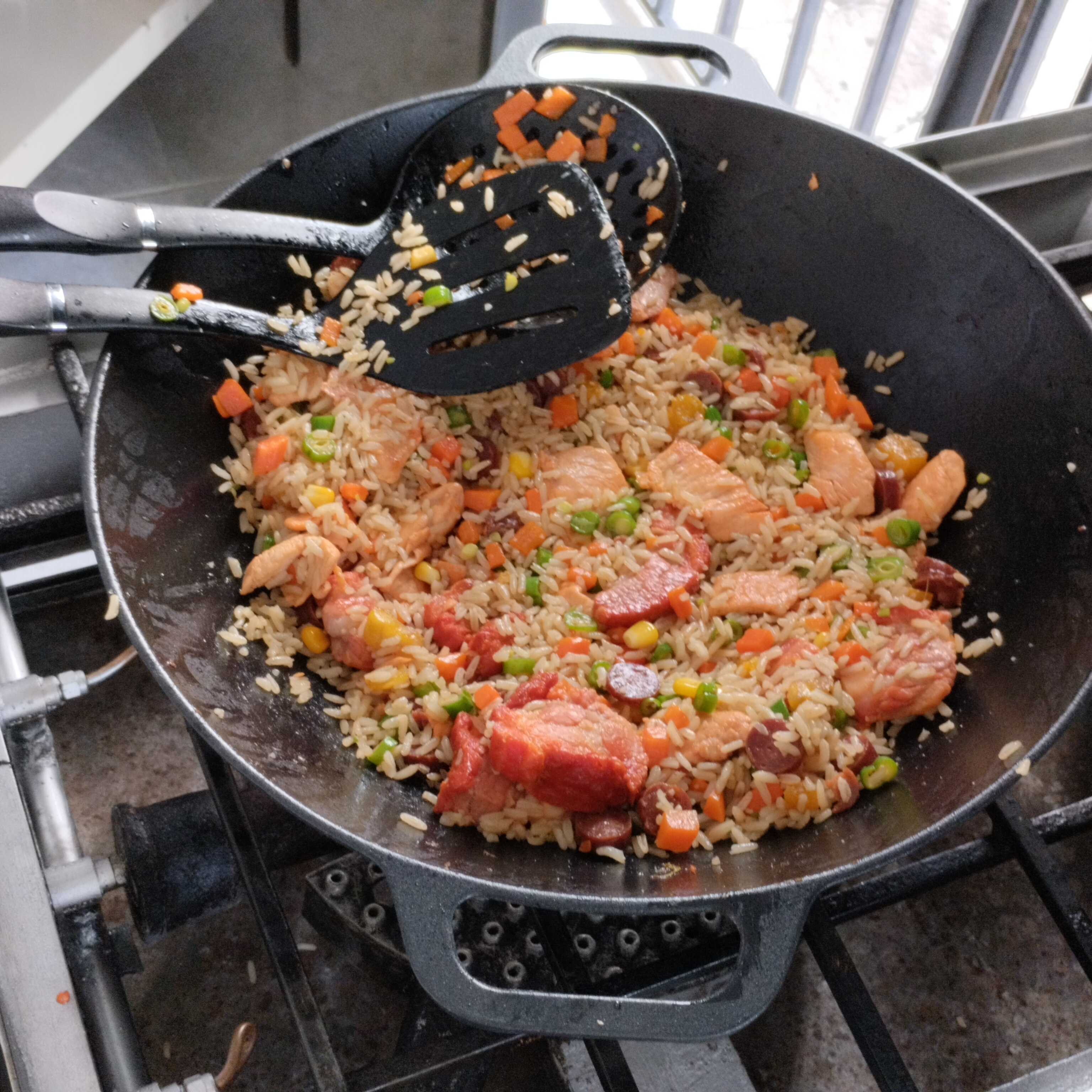 Arroz Ranchero para Dos Personas