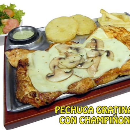 Pechuga Gratinada