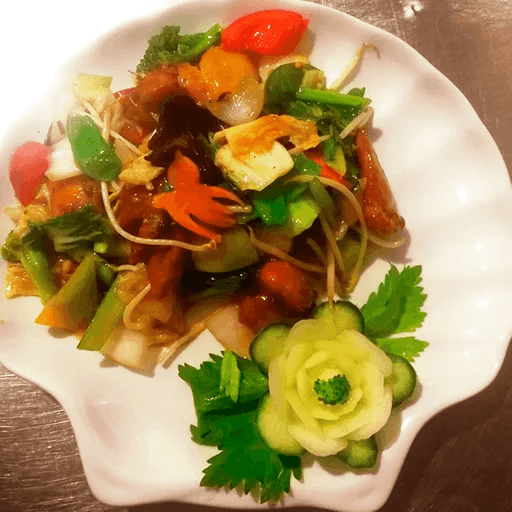 Pollo en Trozos con Verduras