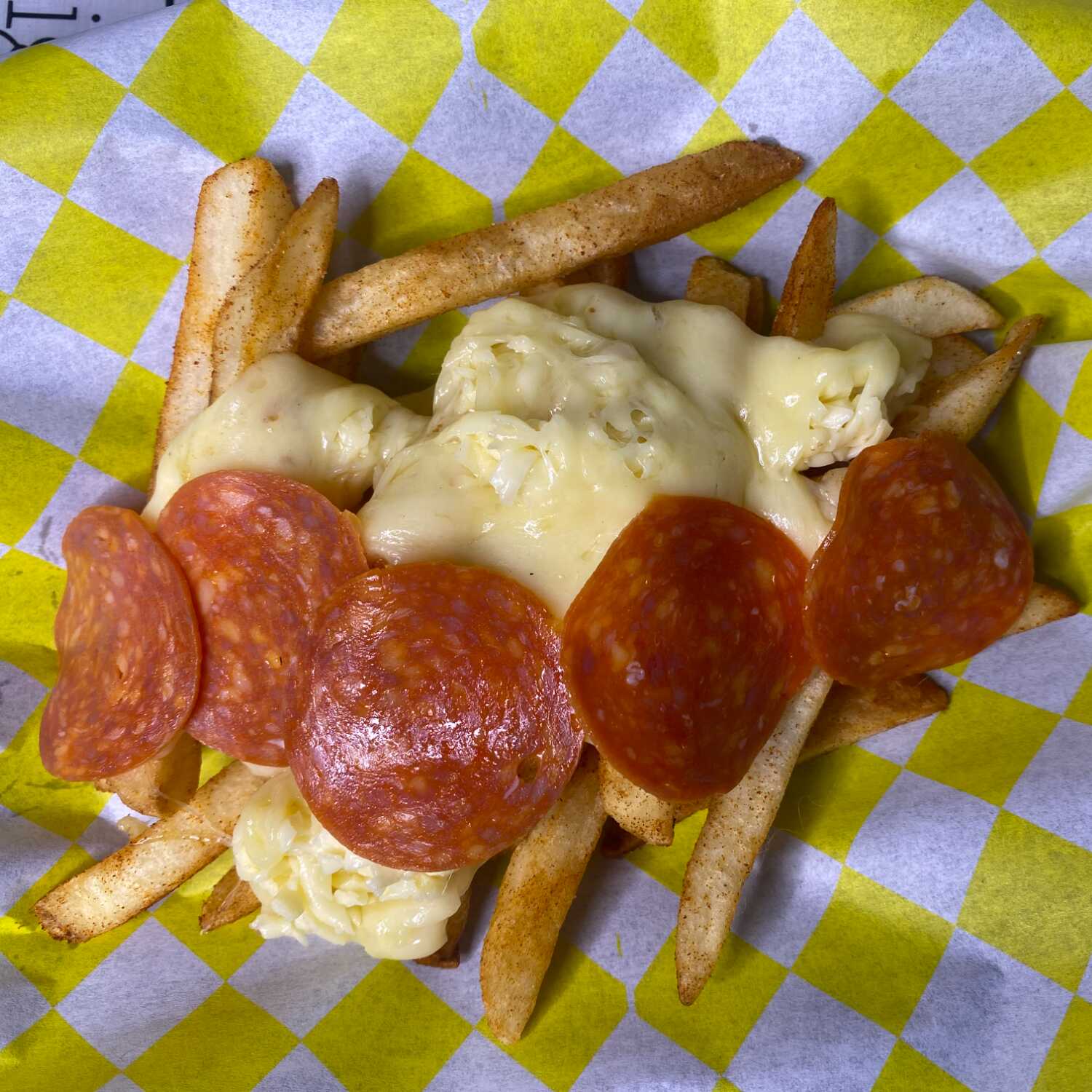 Orden de papas pizza