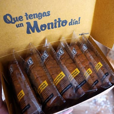 Rebanadas de Torta de Banano y Avena x 65gr  c/u.