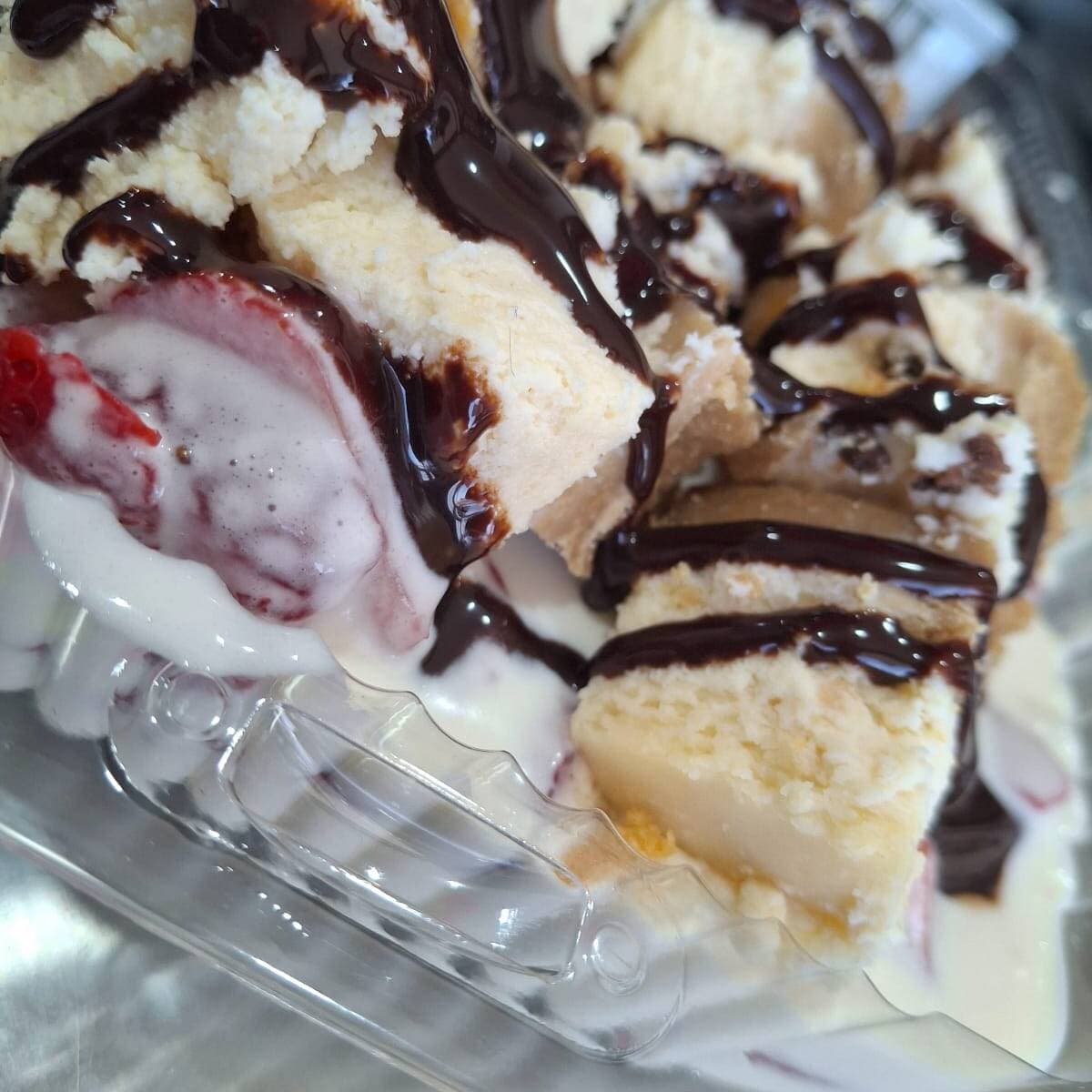 Fresas Con Crema Y Cheescake
