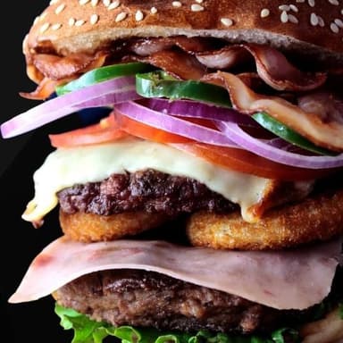 Burger Pura Vida + Papas a la Francesa