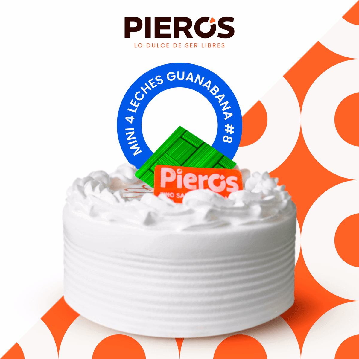 Mini 4 Leches Chirimoya