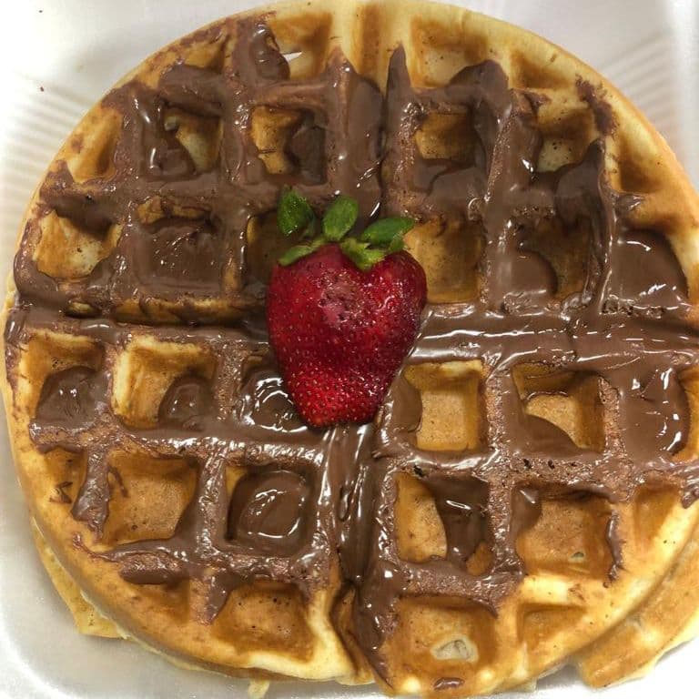 Waffles Nutella
