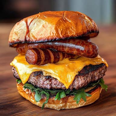 Cat Burguer Salchiasada