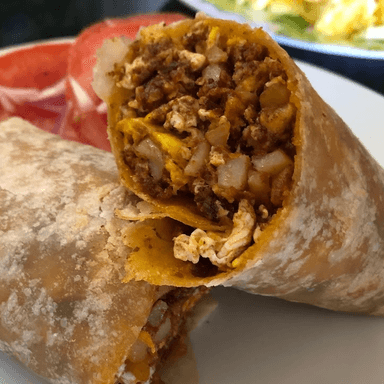 Burrito de Huevo con Chorizo