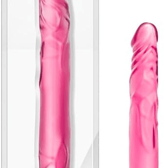 B Yours- 14" Double Dildo- Pink